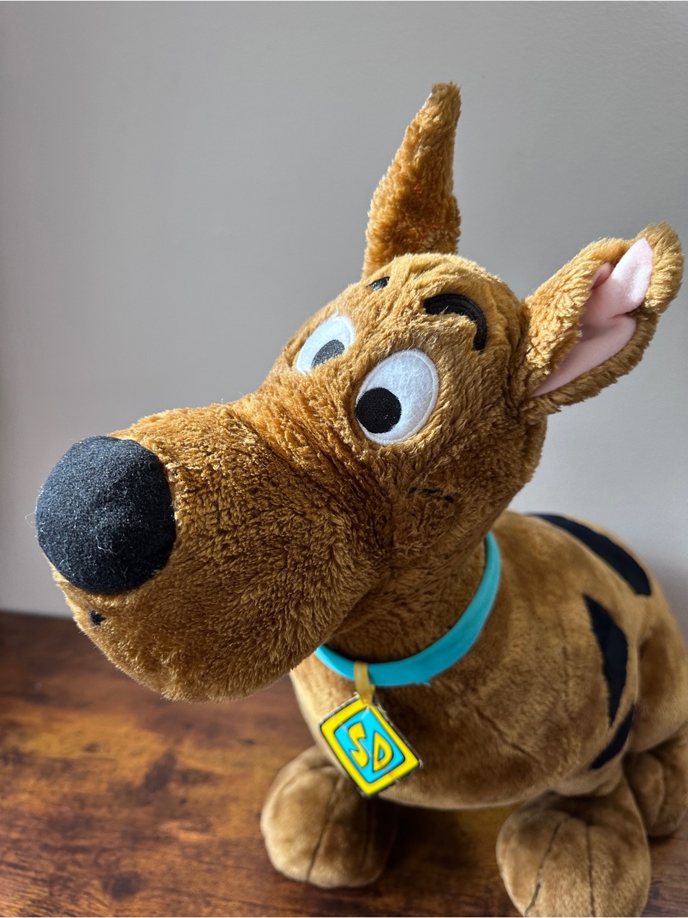 Vintage 1998 Cartoon Network Talking Scooby Doo Plush Stuffed Animal Toy 15" - Picture 4 of 15